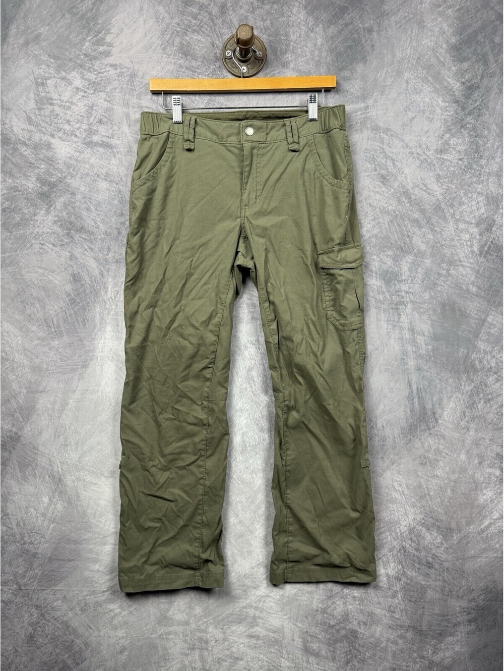 Duluth Trading Co Pants Women’s 8x29 Dry On The Fly Bootcut Cargo Hiking Outdoor